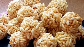 Murmura Ladoo  Murmura ke Ladoo  Lai ke Ladoo  Lai aur Gud ke Ladoo  shorts youtubeshorts [upl. by Xanthus]