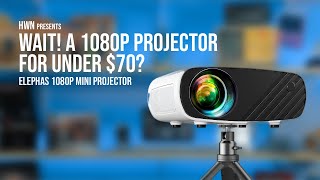 Elephas 1080p Mini Projector Review [upl. by Arama]