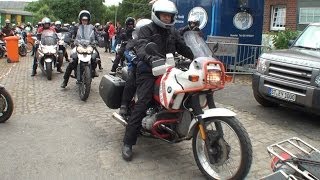 Motorradtage Münster  Abfahrt vom Kotten nach Nienberge [upl. by Bashee168]