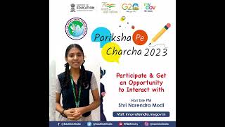 CLASS 12 STUDENT SPEECH ABOUT PARIKSHA PE CHARCHA 2023  PGEPS [upl. by Viridi]