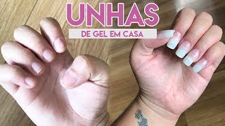 UNHAS DE GEL  Tutorial Passoapasso 💅 [upl. by Anceline79]