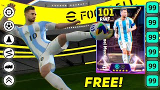 Free Showtime L Messi Best Training In eFootball 2025 [upl. by Oneg]