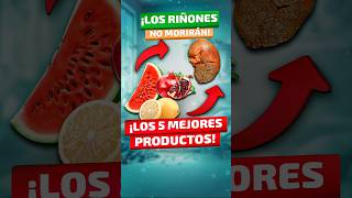 ¡Estos alimentos revitalizan tus riñones saludylongevidad [upl. by Euqinotna]