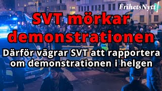 Därför mörkar SVT demonstrationen [upl. by Ayarahs]