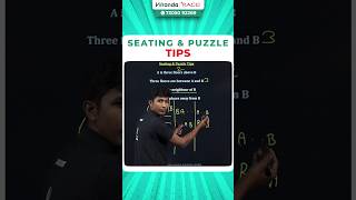 Seating amp Puzzle Tricky Tips 💯💥 [upl. by Giguere]