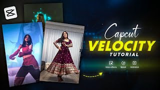 Trending Velocity Edit In Capcut  How To Edit Velocity Reels  Capcut Tutorial  Velocity Editing [upl. by Tezzil493]