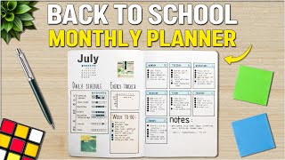 Back to school STUDY PLANNER for Toppers [upl. by Ygiaf241]