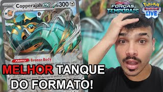 Copperajah ex vai te SURPREENDER  Gameplay Pokémon TCG Live [upl. by Ydoow]