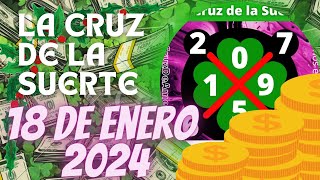 La Cruz de la Suerte 🍾🍀 18 de Enero del 2024  Cruz Internacional de la Suerte 🌎 [upl. by Aleda818]