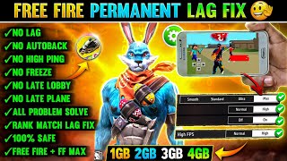 FREE FIRE LAG FIX 1GB 2GB RAM  FREE FIRE LAG PROBLEM SOLVED  HOW TO FIX LAG 2GB 3GB 4GB MOBILE 📲 [upl. by Scharf]