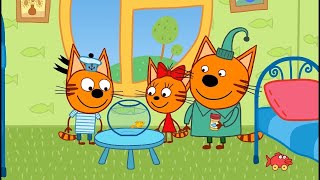 La Famille Chat  Le poisson rouge  Dessins animés pour enfants  épisode 46 [upl. by Akilam]