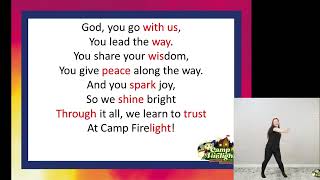 2 Firelight Chant VBS Camp Fire [upl. by Drawoh861]