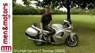 Triumph Sprint ST Review 2004 [upl. by Sinnej989]