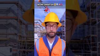 Part 74  work smarter 👷💡💯 workers construction work smart job viralvideo shorts [upl. by Thorlie932]