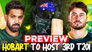 History of Hobart Tasmania  Pakistan v Australia Third T20I Preview  Cricket Videos  Pak vs Aus [upl. by Mcnutt]