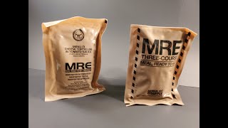 2024 US MRE Cheese Tortellini Review Meal Ready to Eat Taste Testing Comparison to Meal Kit Supply [upl. by Den]