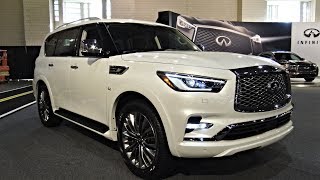 Infinity SUV QX80 2018 Interior amp Exterior POV Review [upl. by Tigirb]