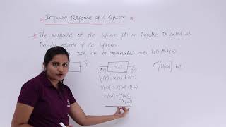 Impulse Response amp Transfer Function of a System [upl. by Drwde]