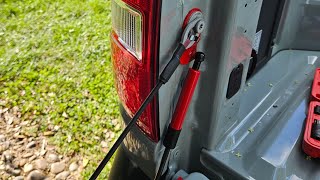 Ford Maverick Tailgate Assist amp LED Tail lights [upl. by Nena]