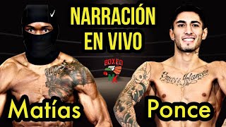 Subriel Matías vs Jeremías Ponce  NARRACIÓN EN VIVO [upl. by Gerkman]