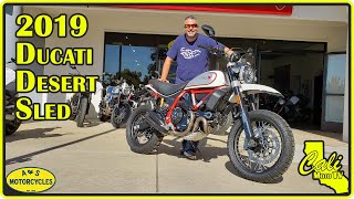 2019 Ducati Desert Sled Review [upl. by Liba197]