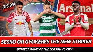 Sesko Or Gyokeres Next Striker  Biggest Game Of The Season Vs Man City  Press Conference Reaction [upl. by Fisher48]