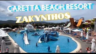 Greece Zante Kalamaki Caretta beach park We have a look around here travel greece zante family [upl. by Yarled413]