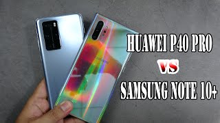 Huawei P40 Pro vs Samsung Galaxy Note 10 Plus  SpeedTest and Camera comparison [upl. by Turtle]