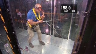 Jim Cantore vs Category 5 Winds [upl. by Alian]