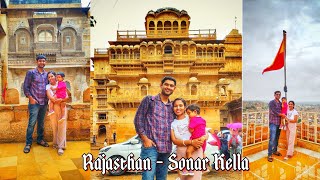 EP9  Jaisalmer Sonar Kella Visit  Golden Fort of Jaisalmer and Local Market Visit  Last Vlog [upl. by Mairem776]