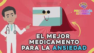 ¿Cuál es la MEJOR MEDICINA para la ANSIEDAD [upl. by Blockus]