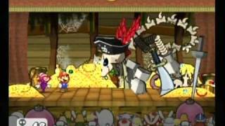 Paper Mario The Thousand Year Door Boss Battle Cortez [upl. by Lathe]