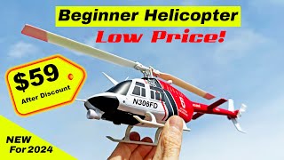 Best Beginner Helicopter for under 99  RC ERA C138 BELL 206 [upl. by Nairoc665]