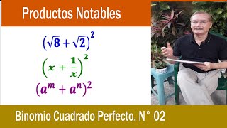 Binomio Cuadrado Perfecto ejercicios resueltos N° 02 [upl. by Nylanaj743]