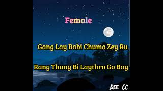 Nam Hoem Mi Wok Lu• lyrics• with vocal 🔇🔇🔇 OFF [upl. by Finella]