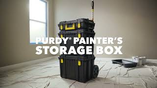 Introducing the Purdy Painters Storage Box [upl. by Allevon]