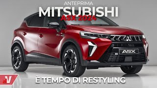 Mitsubishi ASX 2024 la cugina della Renault Captur si rinnova [upl. by Ephrayim]