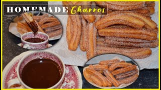 HOW TO MAKE CHURROS  Homemade Churros Recipe  Super Marie [upl. by Lienahs]