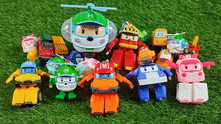 Mainan Robocar POLI TV Amber Helly Roy Mark Bucky Dump Max Poacher Schoolb POLI car 15 [upl. by Lindberg]