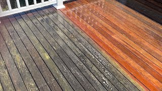 HOW TO Cleaning a Deck with Oxygen Bleach NOT Chlorine Bleach [upl. by Onairelav160]