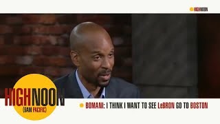 Bomani Jones I think I want to see LeBron James go to the Boston Celtics  High Noon  ESPN [upl. by Luy]