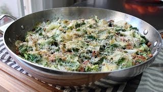 Utica Greens amp Beans  Escarole Gratin with Beans Recipe  New Years Day Special [upl. by Inahteb]