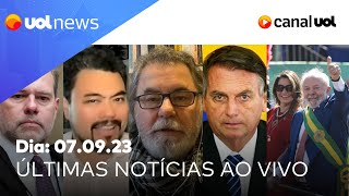 🔴 7 de Setembro sob Lula caso Toffoli internação de Bolsonaro Lenio Streck e Sakamoto ao vivo [upl. by Greeson]