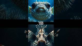 Blowfish vs Catfish vs Octopus vs Shark Battle shorts [upl. by Ronoc]