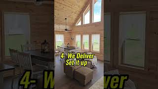 House Kits Tiny Houses Affordable Housing Modular Homes Prefab Homes Amish Made Amish Built [upl. by Enelez]