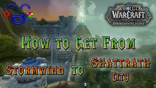 Fastest Way Stormwind to Shattrath City  WoW 1002 [upl. by Baptlsta]