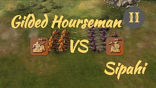 Gilded Horseman vs Sipahi in Feudal [upl. by Cir]