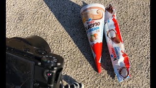 NEU  Kinder Schokolade amp Kinder Bueno Eis im TEST [upl. by Vedetta]