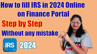 Fill IRS in 2024 in Portugal without any mistake or error  Save IRS Declaration on Finance Portal [upl. by Quiteris]