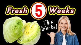 How to Keep Lettuce Fresh This Pro HACK You Cant Ignore 🥬 [upl. by Aniteb326]